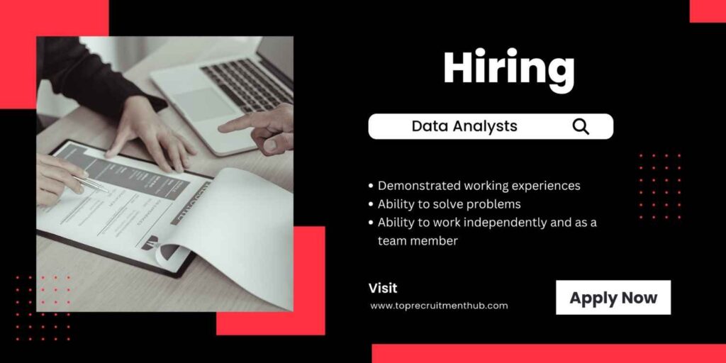 Data Analysts Jobs