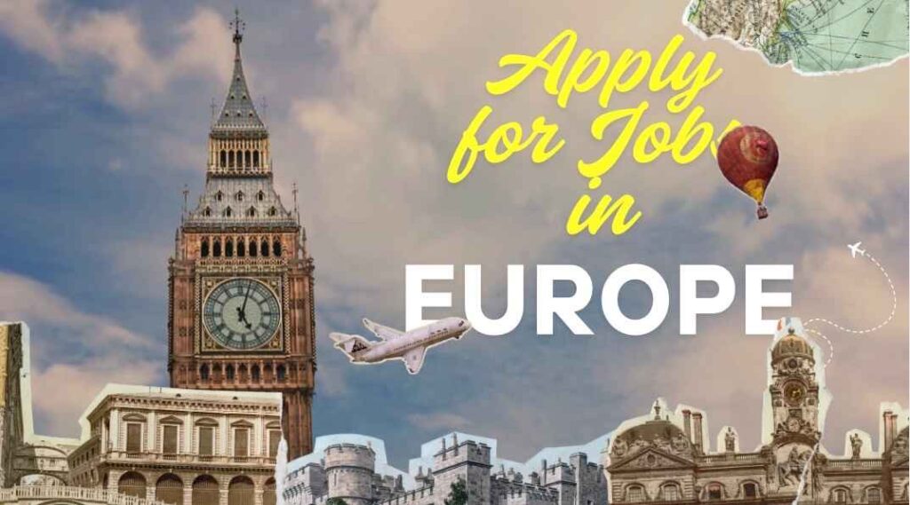 how to get job in Europe from India