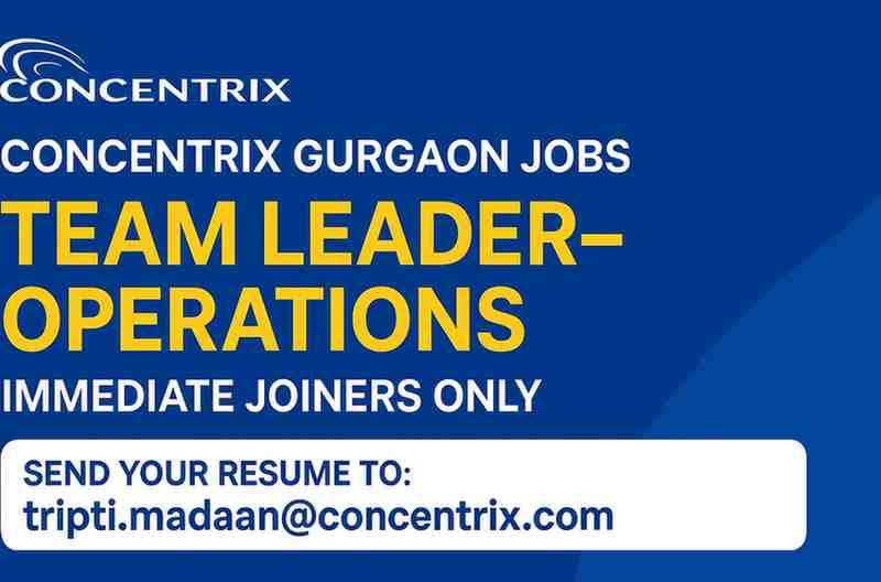 Concentrix Gurgaon jobs