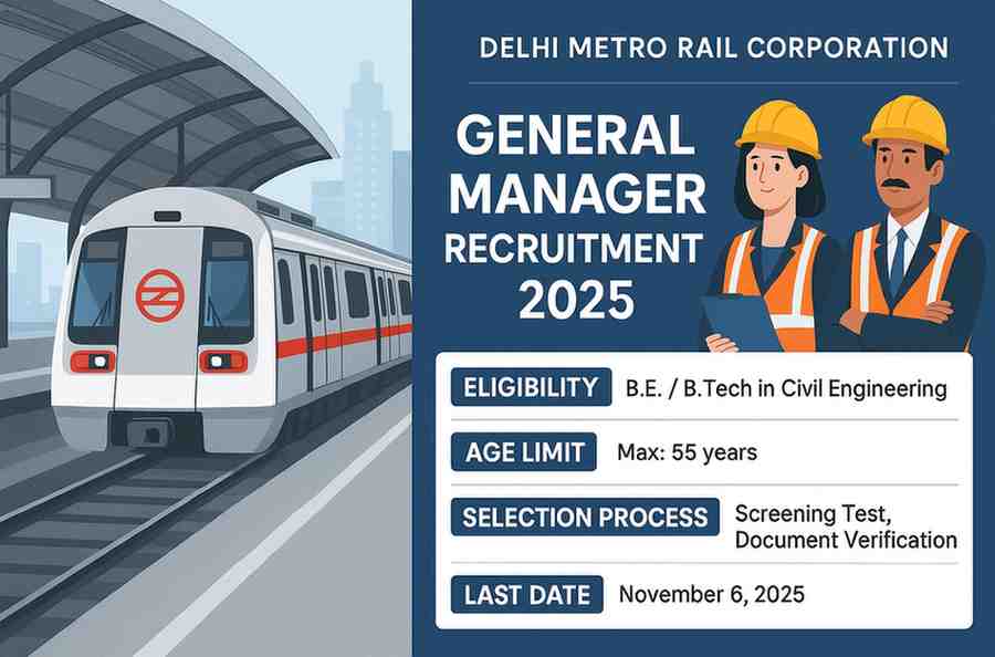 Delhi Metro Recruitment