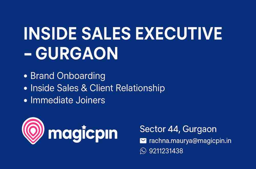 Inside Sales Executive