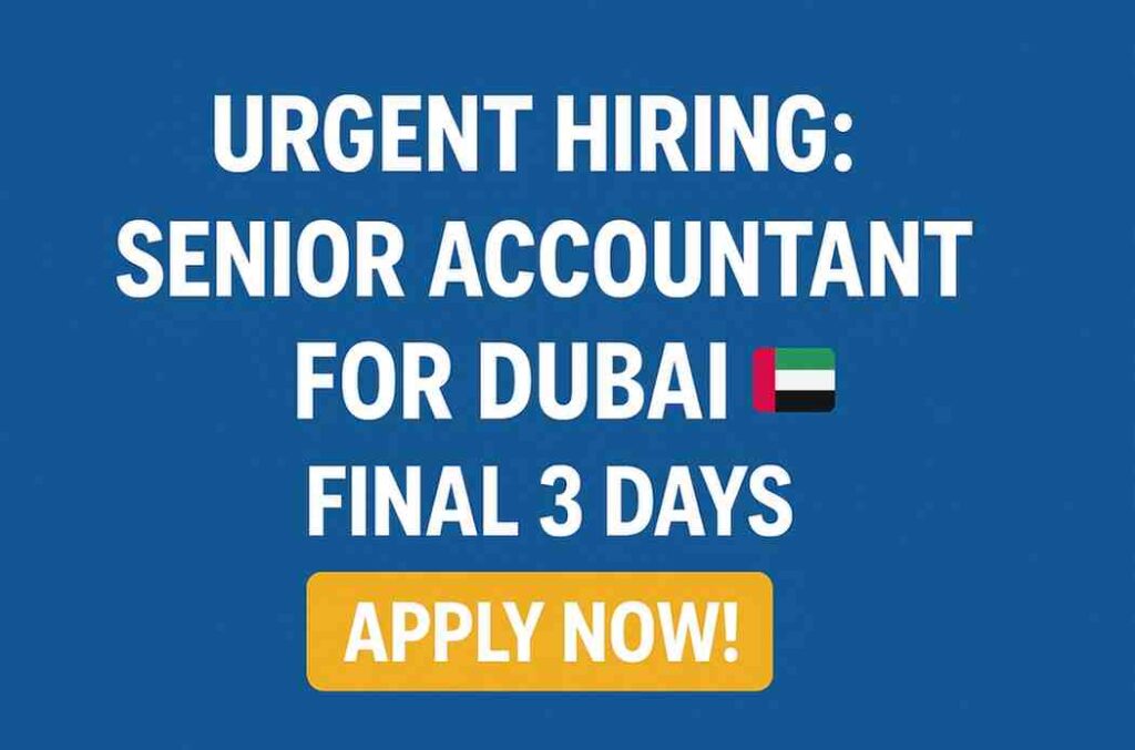 Accountant Jobs in dubai
