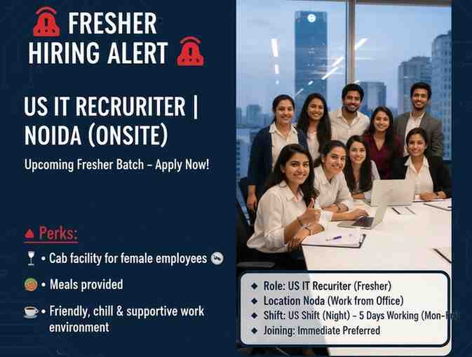 Jobs for Freshers