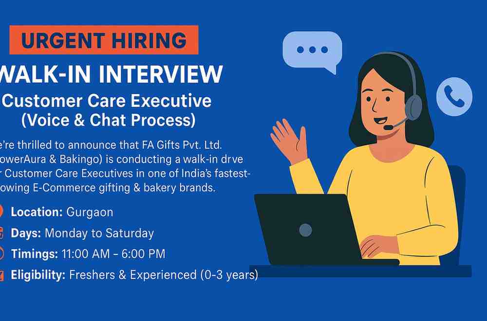 Walk In Interview Gurugram