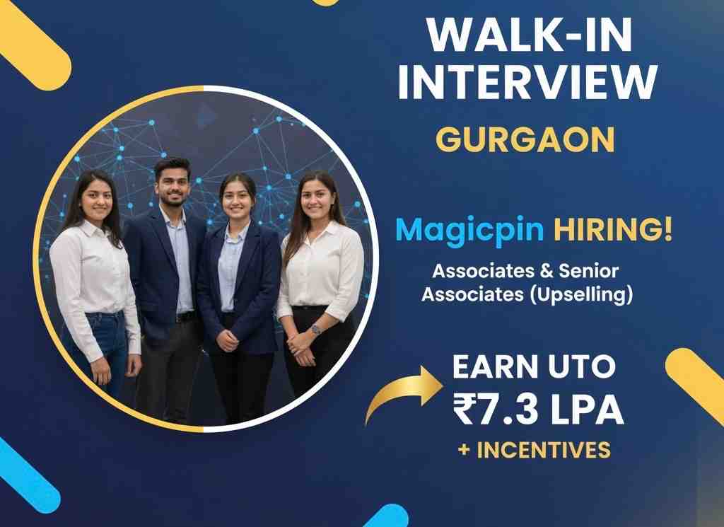 Walk In Interview in Gurgaon