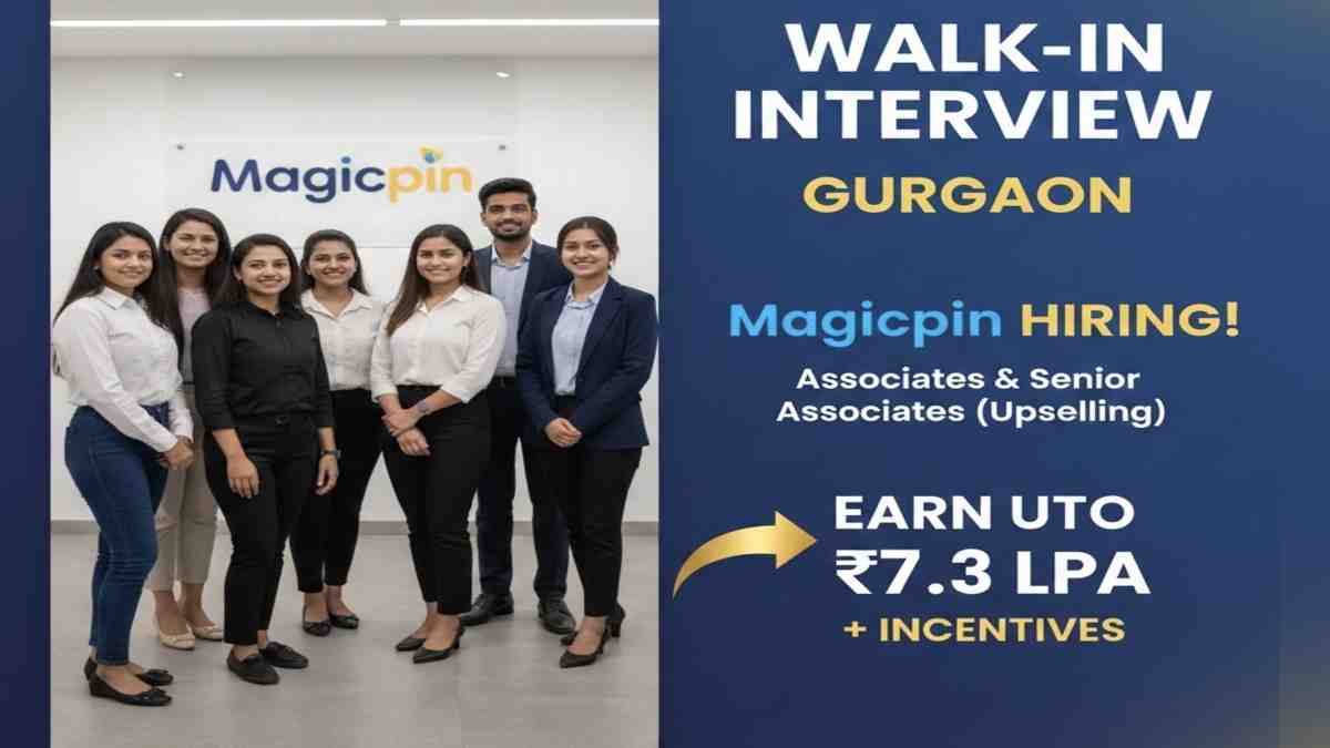 Walk In Interview in Gurgaon