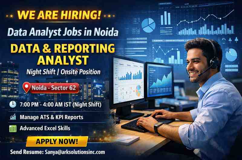 Data Analyst Jobs in Noida