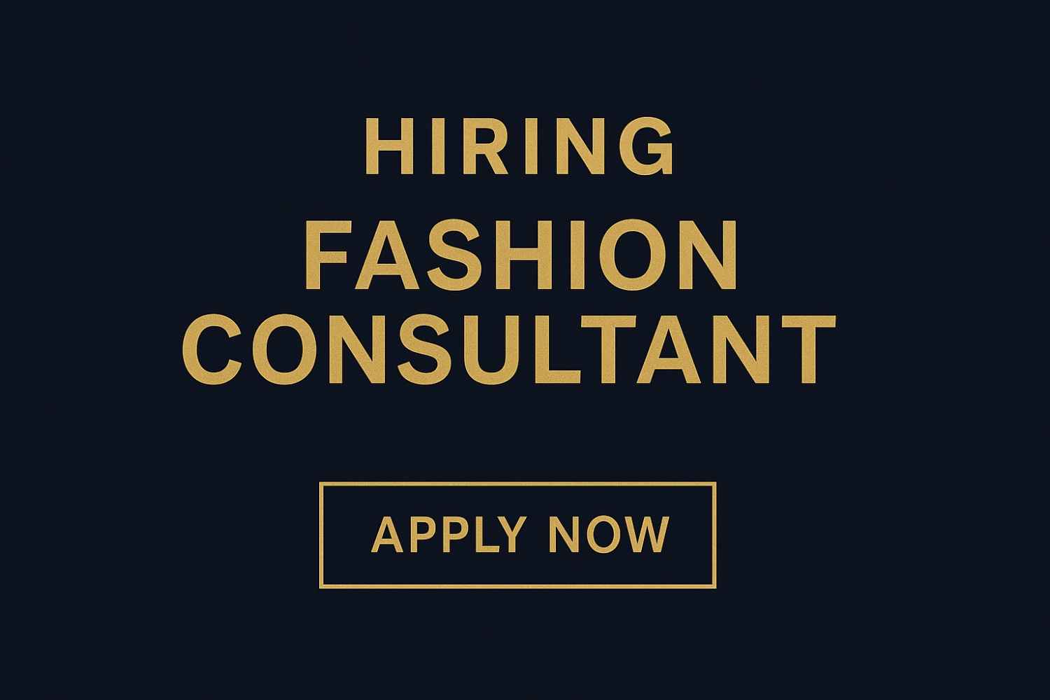 Fashion Consultant Jobs