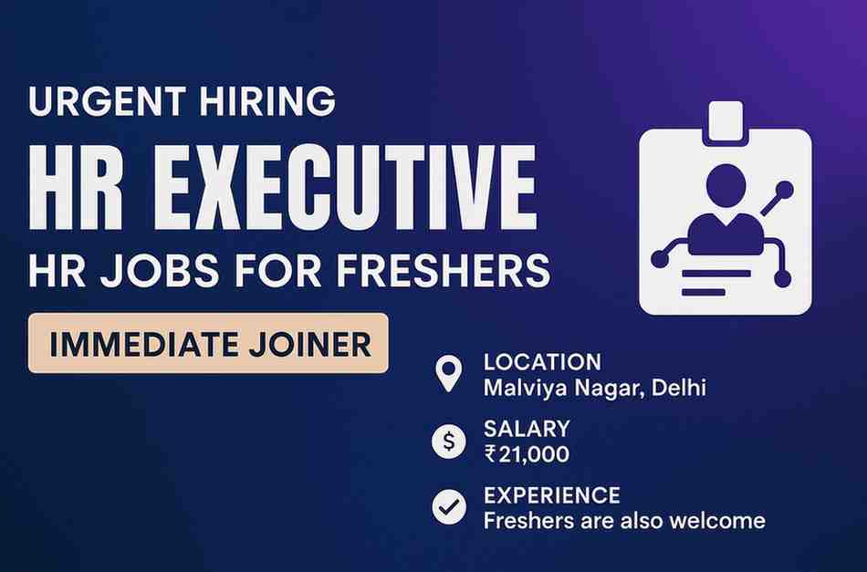 HR Jobs for Freshers