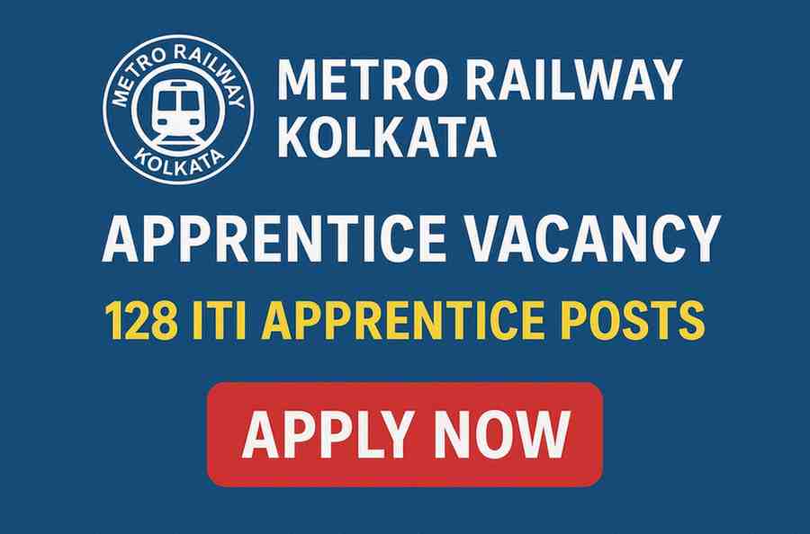 Metro Railway Kolkata Recruitment
