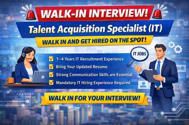 Walk In Interview