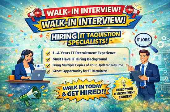 Walk In Interview